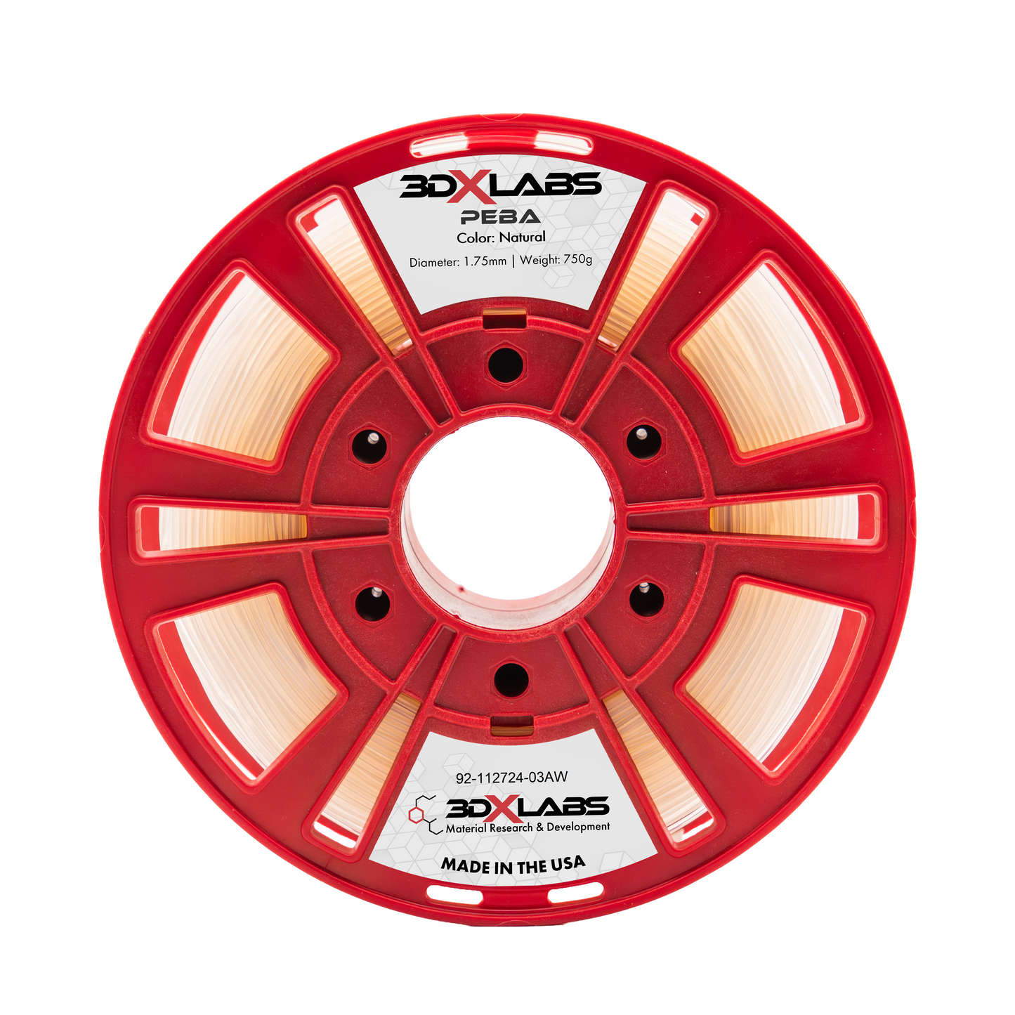 Filamento 3DXTech Ultem 1010 1,75 mm Natural 1 kg