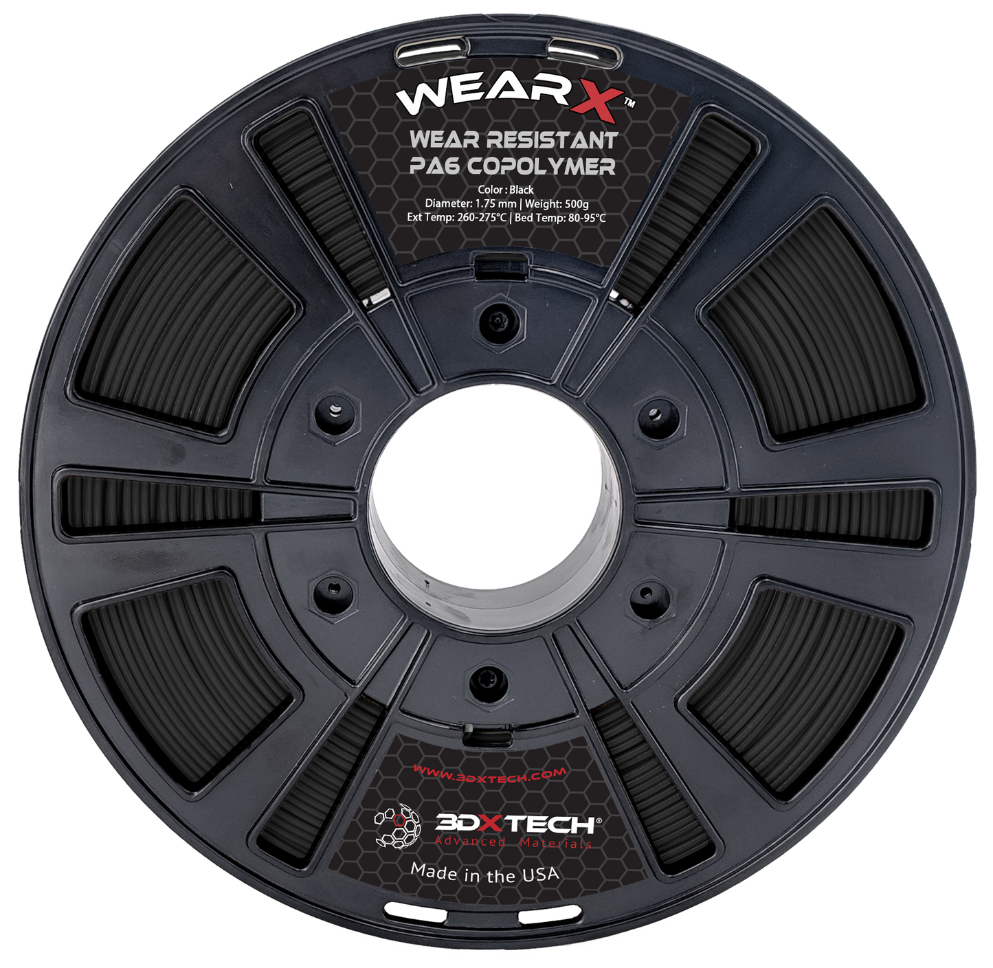 Filamento 3DXTech Wear Resistant Nylon 6