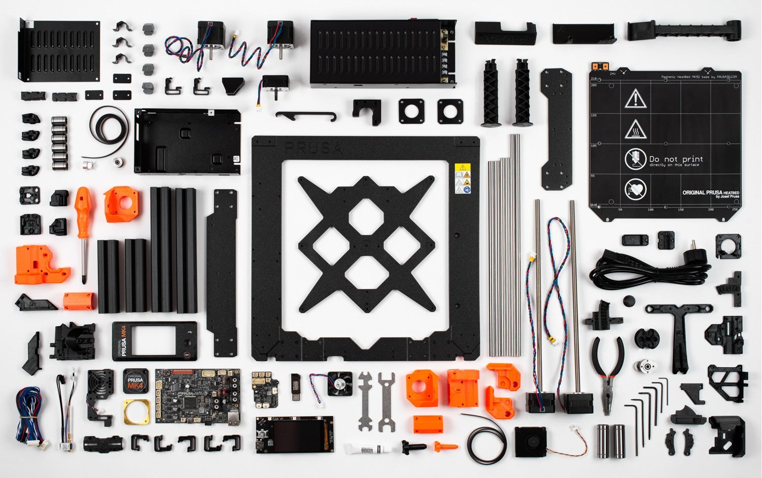Painel de controle colorido da MK4S