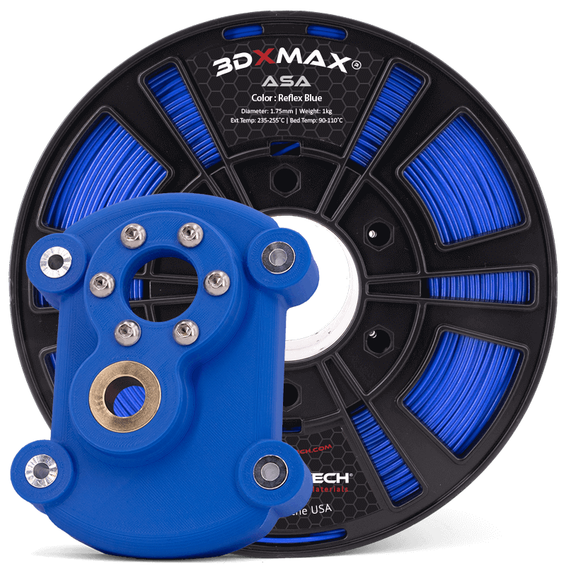 Filamento 3DXTech 3DXMAX ASA 1,75 mm Reflex Blue 1 kg