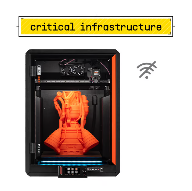 Prusa CORE One L Edição Infraestrutura Crítica