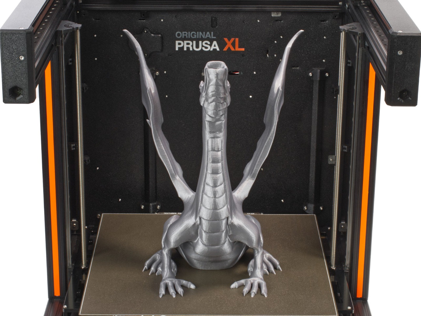 Detalhe da estrutura da Prusa XL+