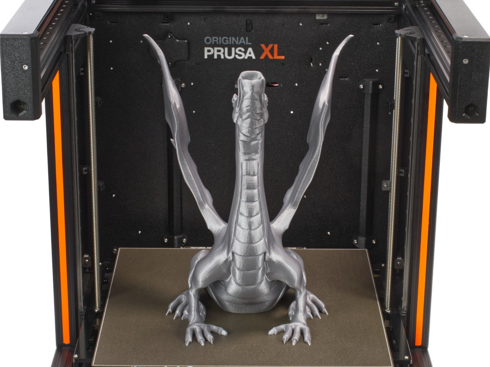 Detalhe da estrutura da Prusa XL+