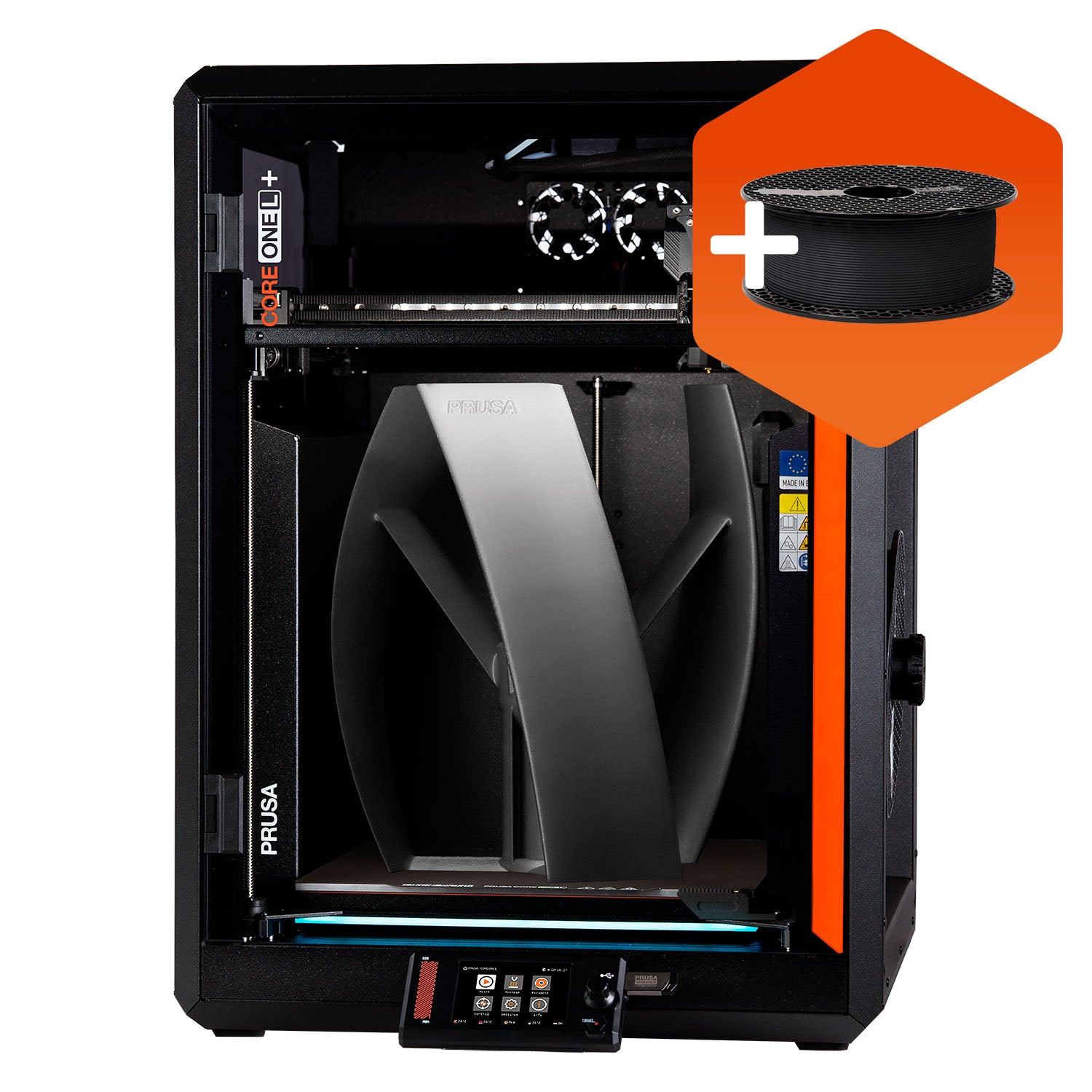 Impressora 3D Prusa CORE One L+ de câmara fechada
