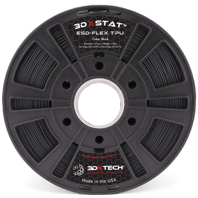 Filamento 3DXTech ESD-Flex TPU (60D)