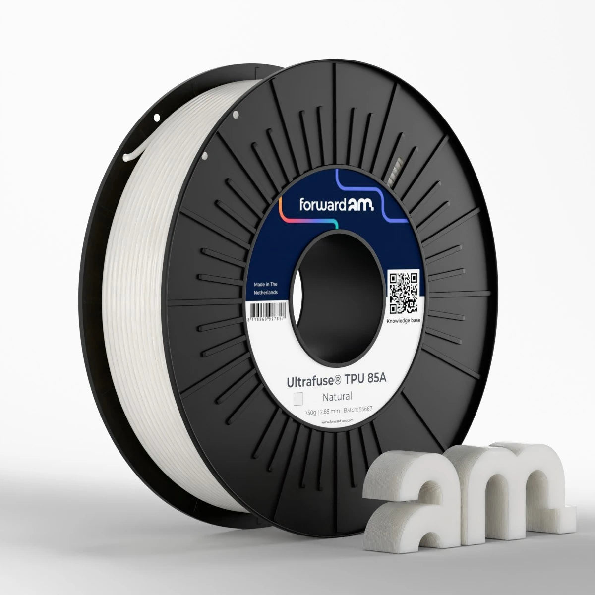 Filamento Elastomérico TPU 85A - Forward-AM