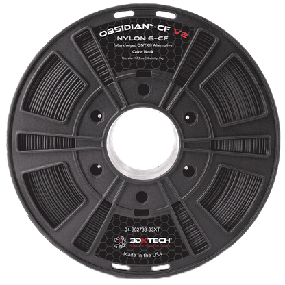 Filamento 3DXTech Obsidian Nylon 6+CF