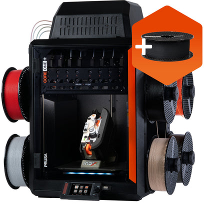 Impressora 3D Prusa CORE One+ Gen 2 com trocador INDX de 8 ferramentas