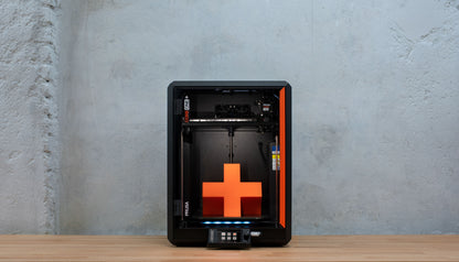 Filamento carregado na extrusora da CORE One+