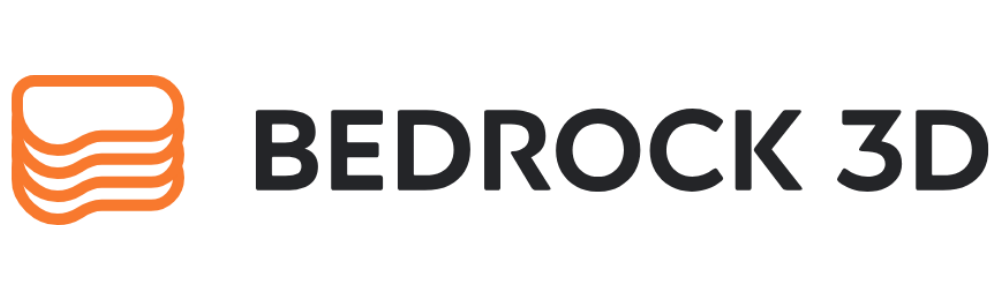 Logotipo BedRock 3D