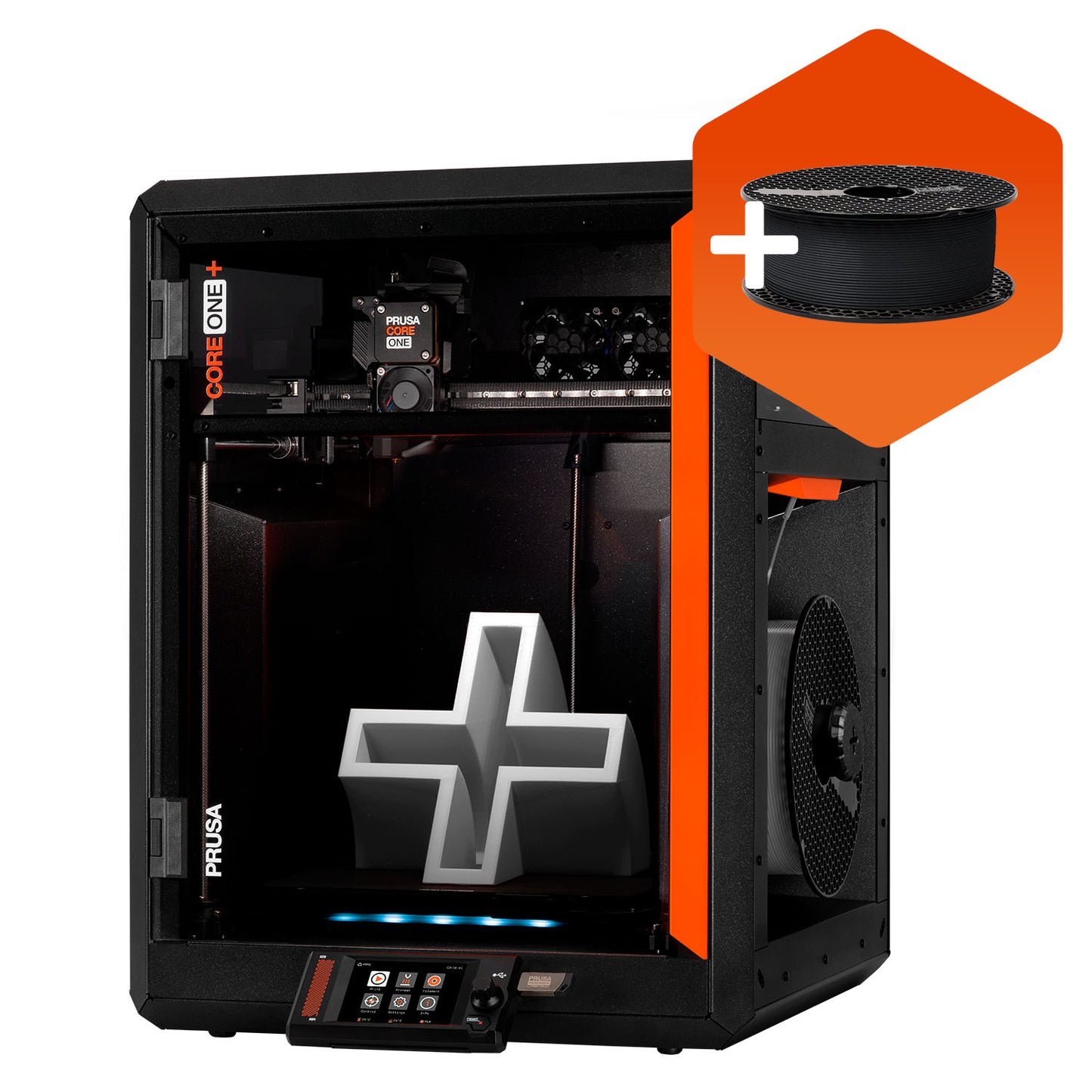 Impressora 3D Prusa CORE One+ Gen 2 de câmara fechada